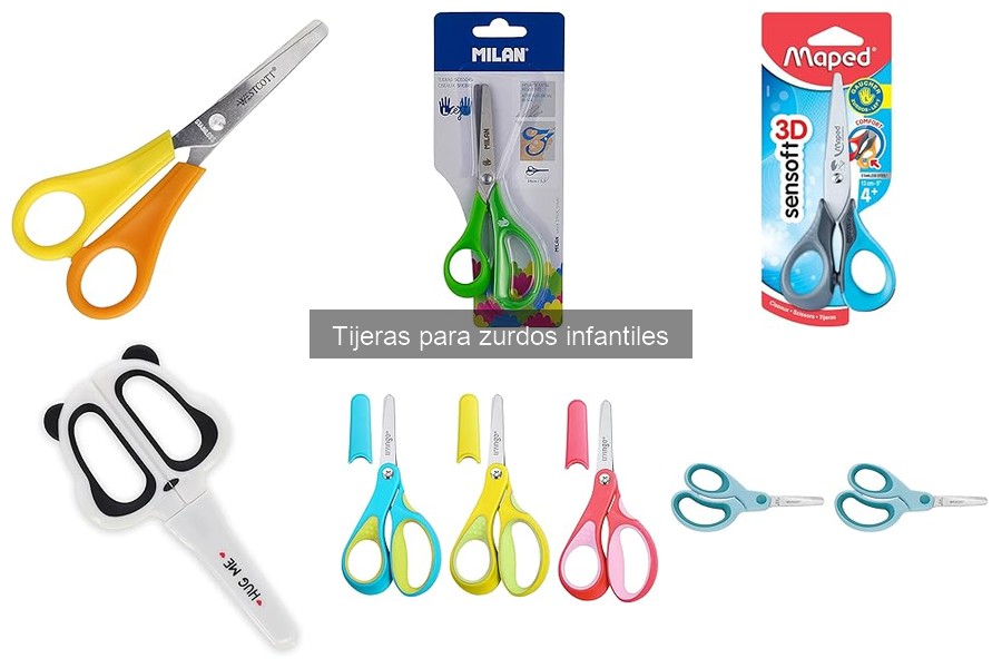 Mejores tijeras para zurdos infantiles en 2023