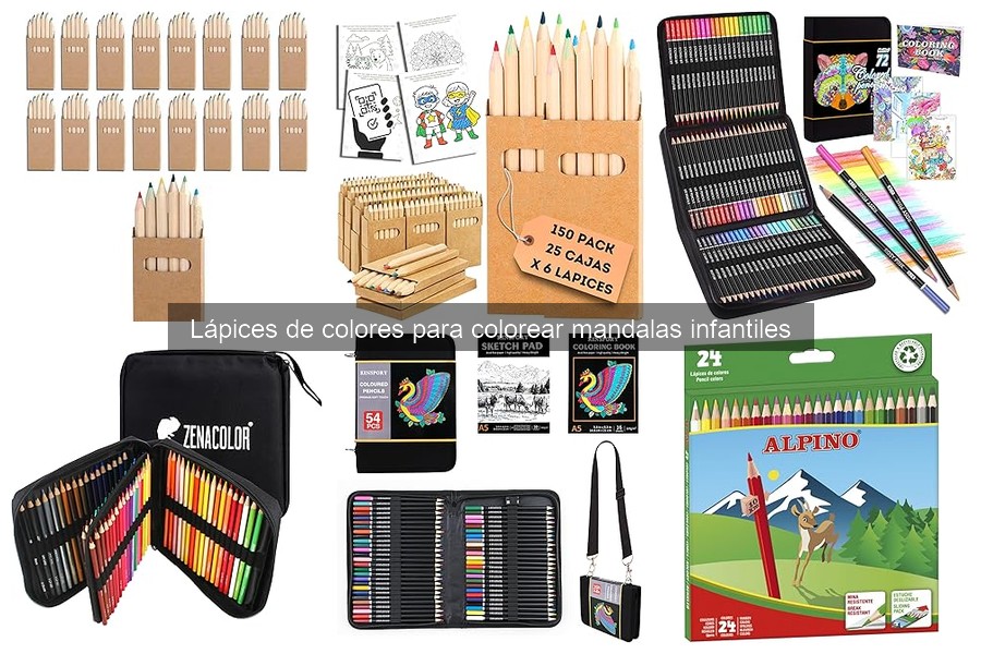 Ofertas en lápices de colores para mandalas infantiles