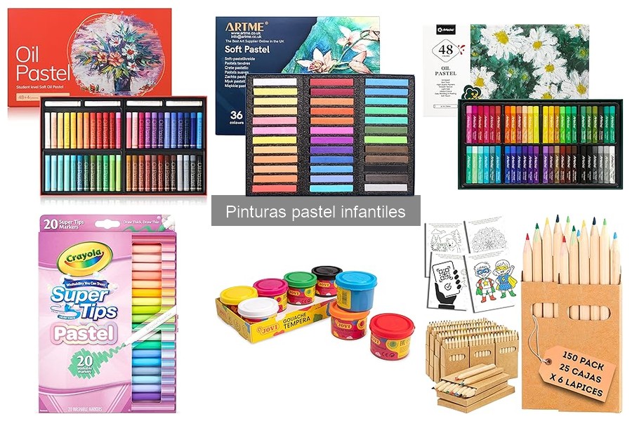 Ofertas en pinturas pastel infantiles: grandes descuentos