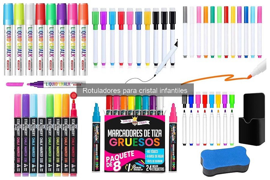 Ofertas en rotuladores para cristal infantiles
