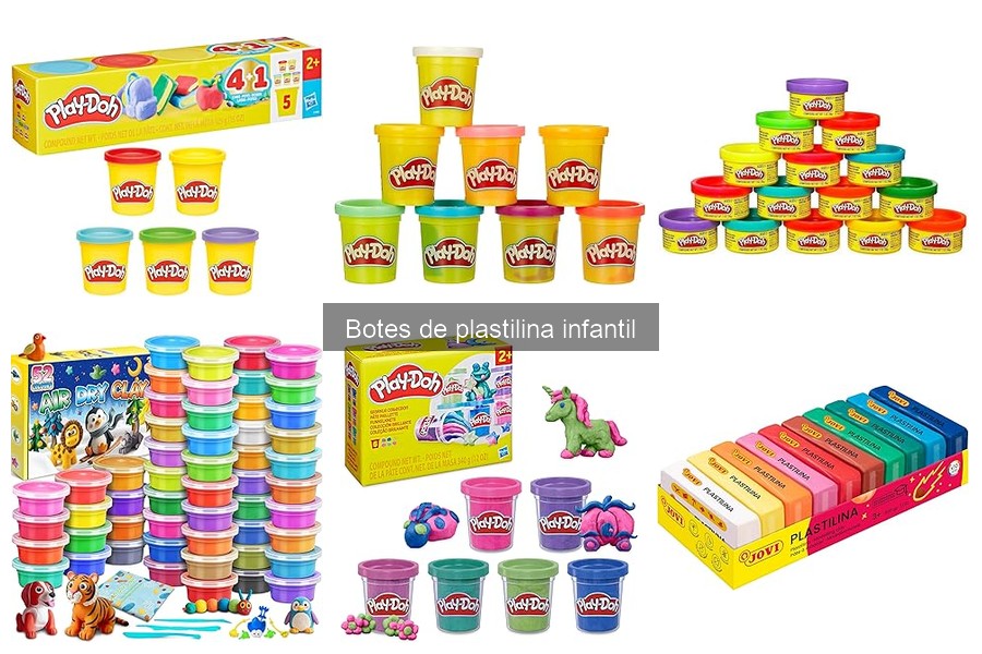 Ofertas y descuentos en botes de plastilina infantil