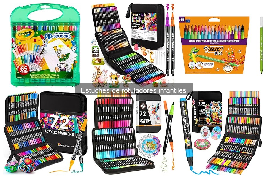 Ofertas y Descuentos en Estuches de Rotuladores Infantiles