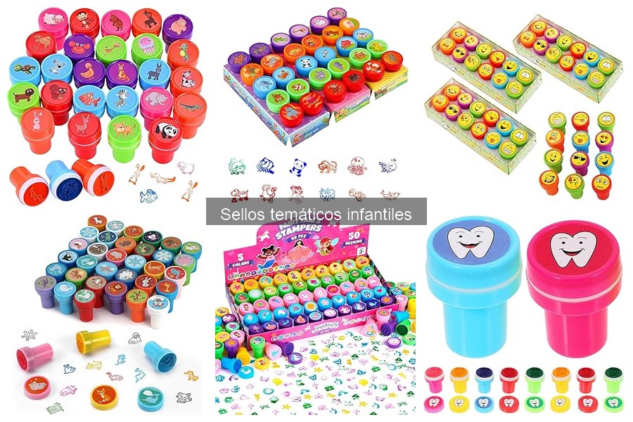 Ofertas y descuentos en sellos temáticos infantiles