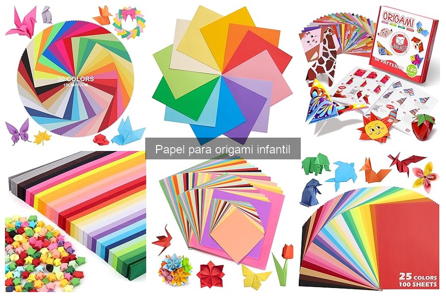 Ofertas y precios del papel para origami infantil en Amazon