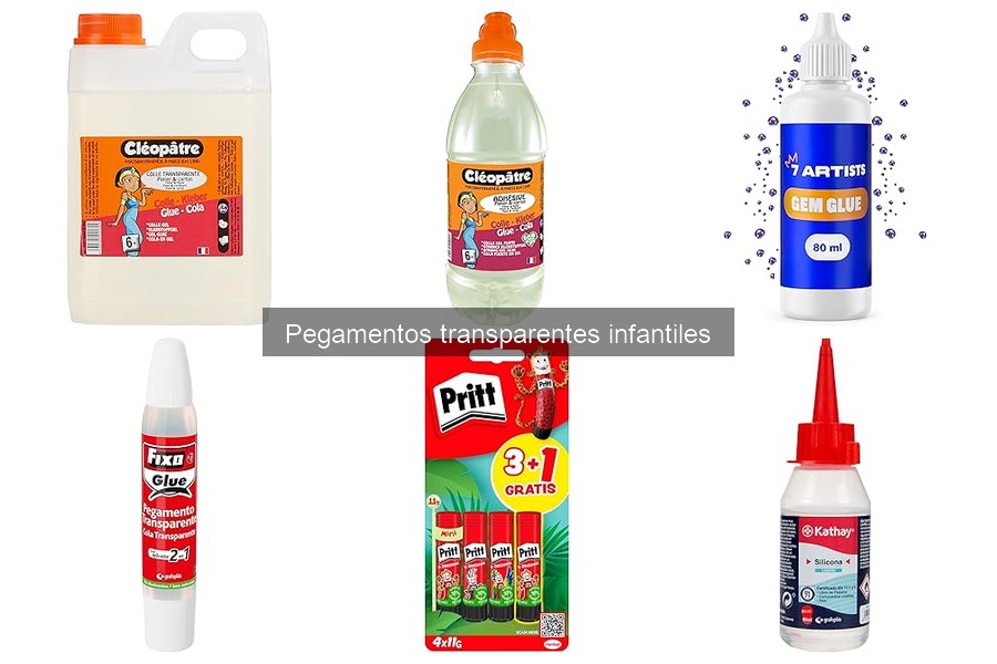 Opiniones de pegamentos transparentes infantiles