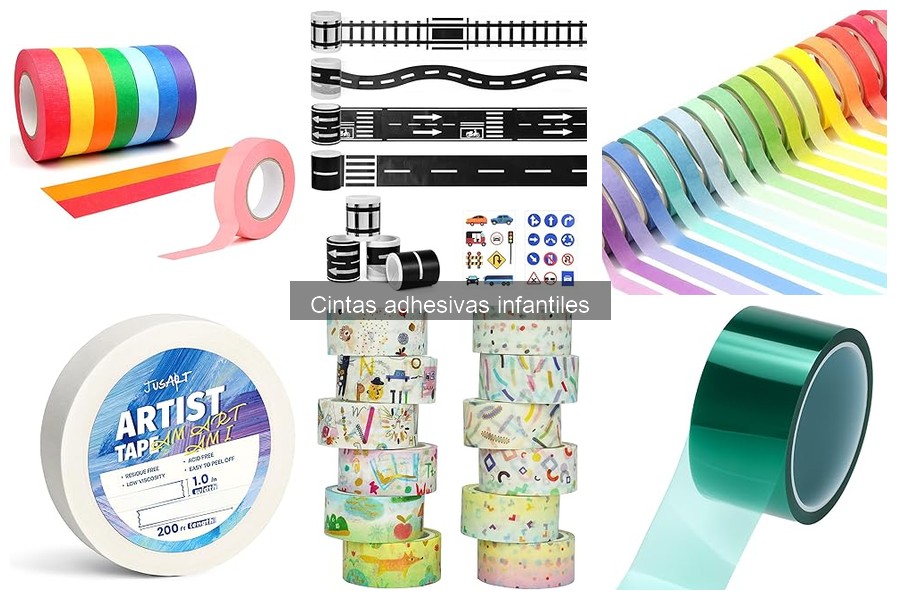 Opiniones sobre cintas adhesivas infantiles para manualidades