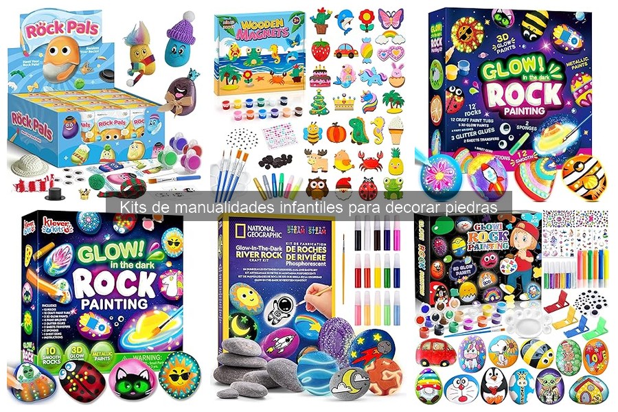 Opiniones sobre Kits de Manualidades Infantiles para Decorar Piedras