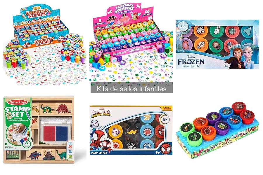 Opiniones sobre Kits de Sellos Infantiles para Niños