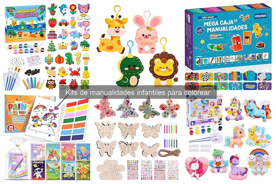 Opiniones sobre los mejores kits de manualidades infantiles para colorear