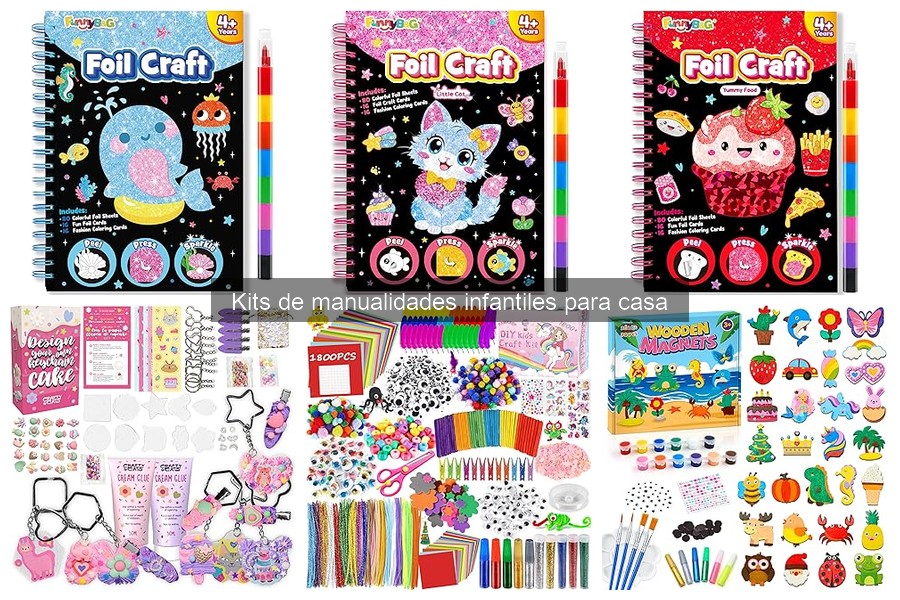 Opiniones sobre los mejores kits de manualidades infantiles