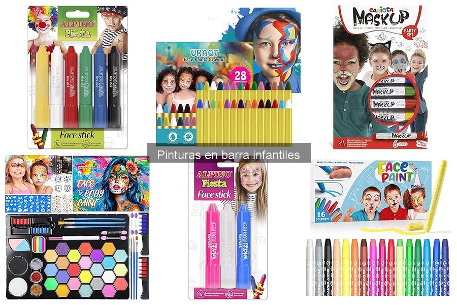 Opiniones sobre pinturas en barra infantiles: reseñas y experiencias