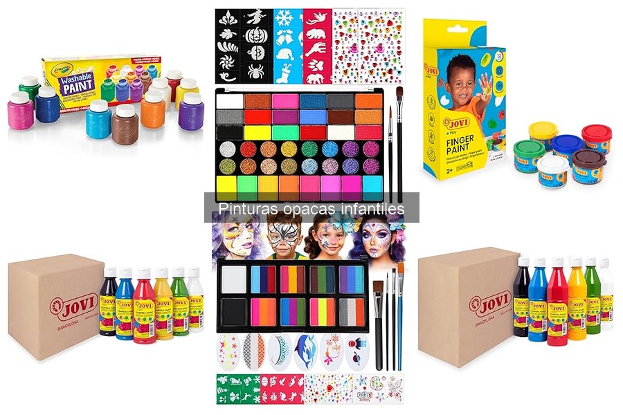 Opiniones sobre Pinturas Opacas Infantiles: Lo Que Dicen los Padres