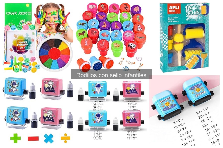 Opiniones sobre rodillos con sello infantiles