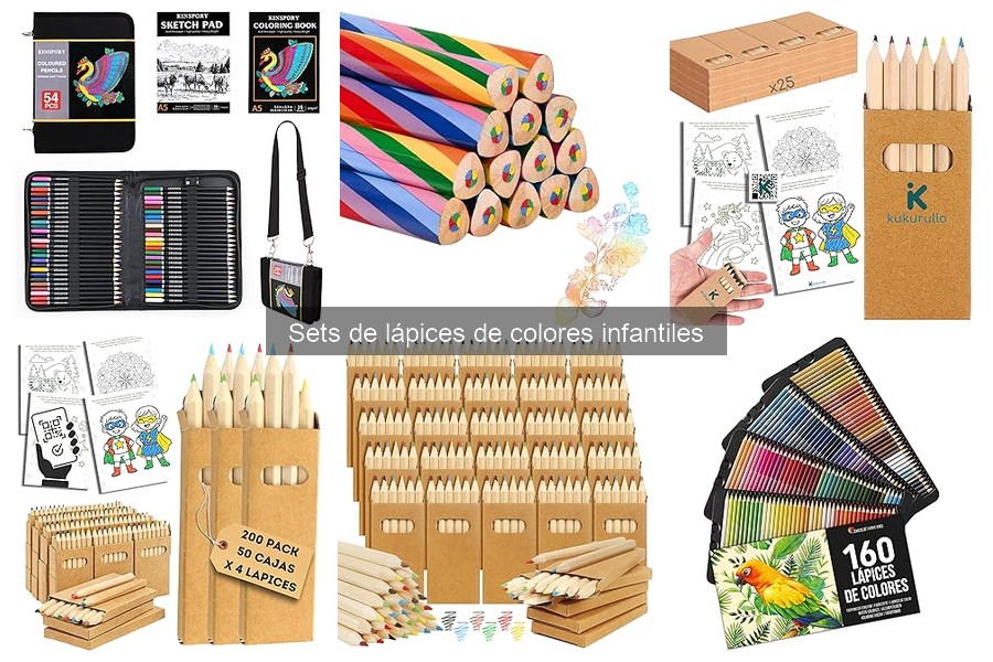 Opiniones sobre Sets de Lápices de Colores Infantiles