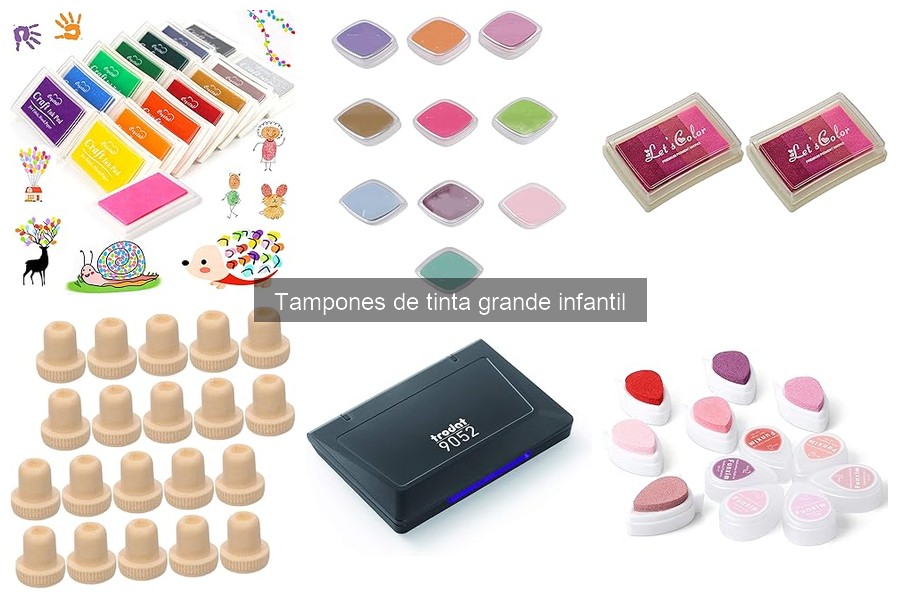 Opiniones sobre Tampones de Tinta Grande Infantil