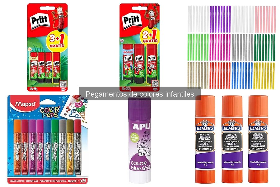 Pegamento de colores: consejos sobre alergias infantiles