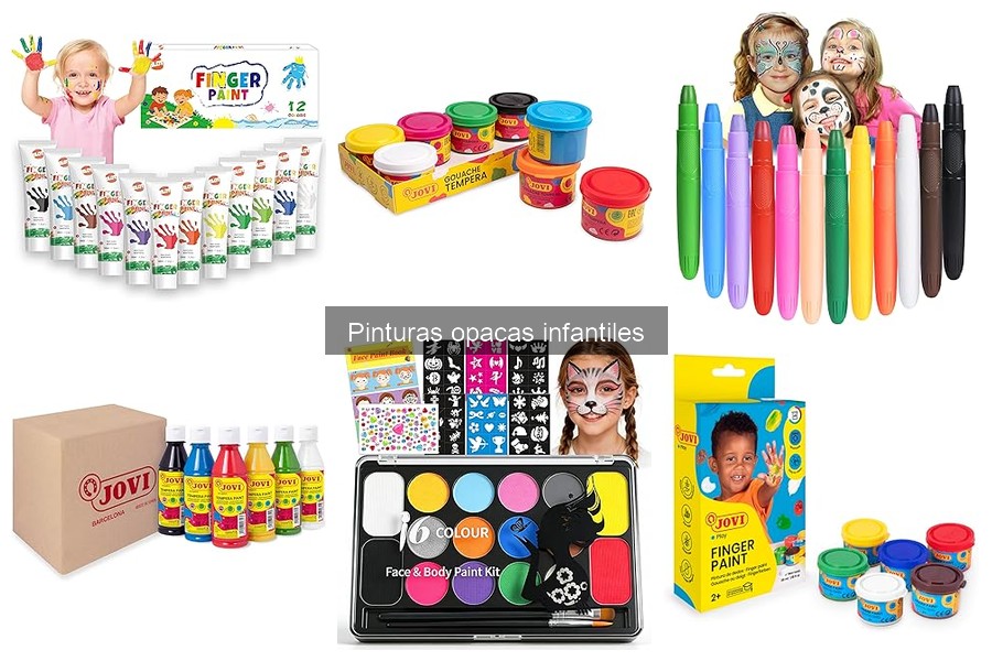Pinturas opacas infantiles: ¿Son seguras para los niños?