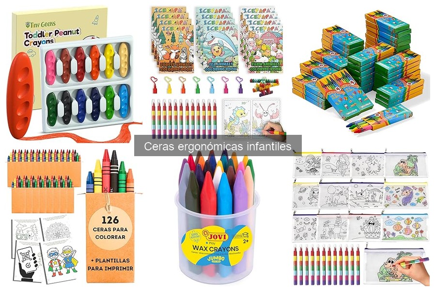 Precios de ceras ergonómicas infantiles: ¡Compra inteligente!