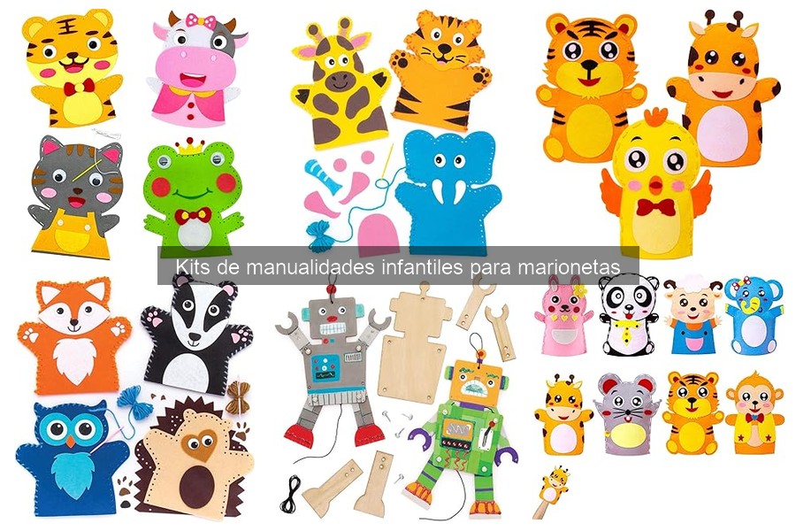 Precios de Kits de Manualidades para Marionetas Infantiles