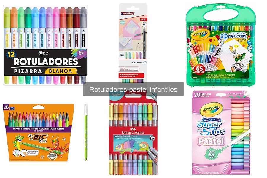 Precios de rotuladores pastel infantiles en Amazon 2023