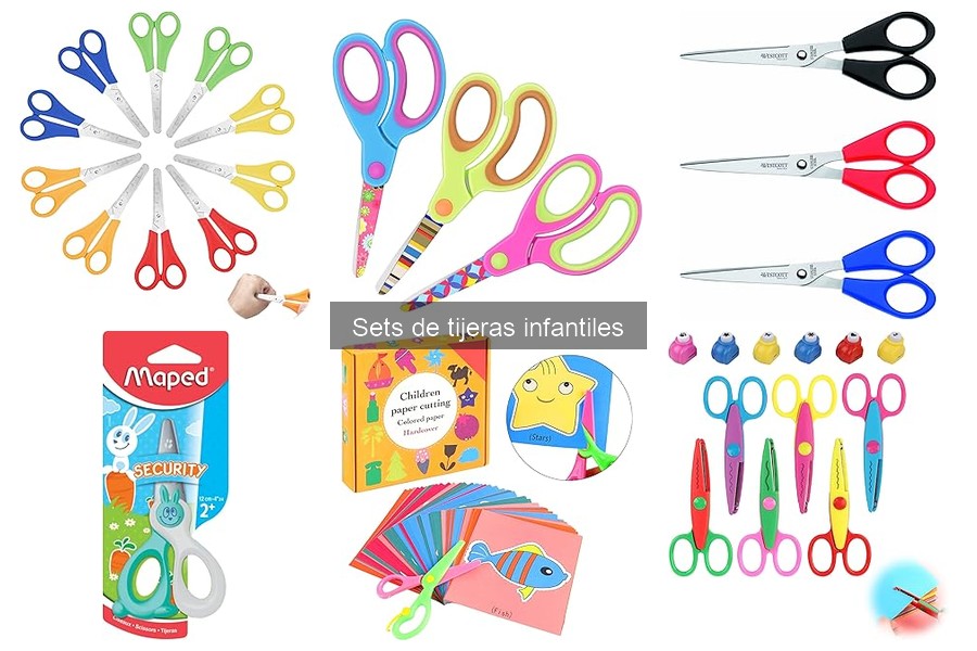 Precios de sets de tijeras infantiles: descubre las mejores ofertas
