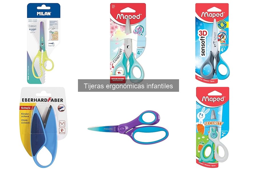 Precios de tijeras ergonómicas infantiles y mejores tiendas