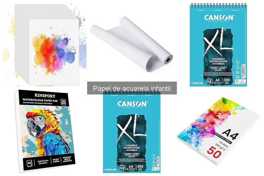 Precios del Papel de Acuarela Infantil en Amazon 2023