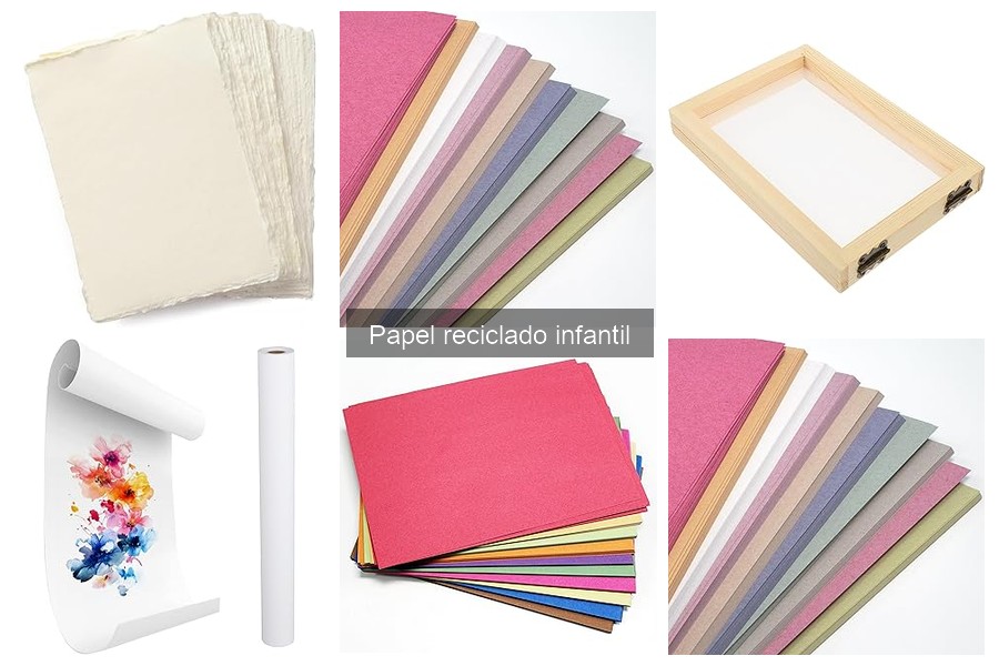 Preguntas frecuentes sobre papel reciclado infantil