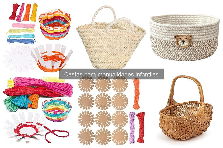 Problemas comunes al usar cestas en manualidades infantiles