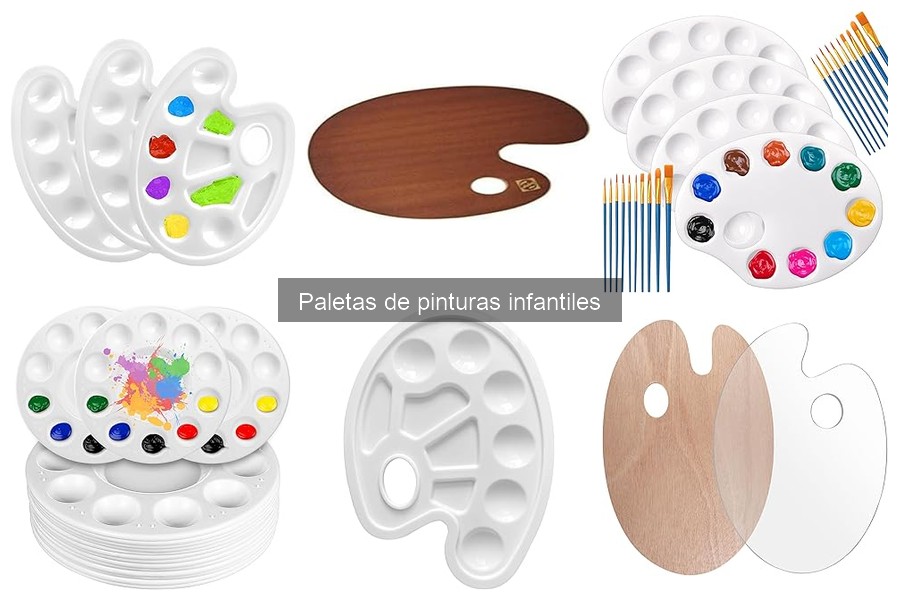 Problemas comunes al usar paletas de pinturas infantiles