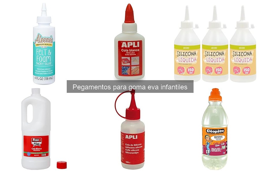 Problemas comunes al usar pegamento para goma eva infantiles