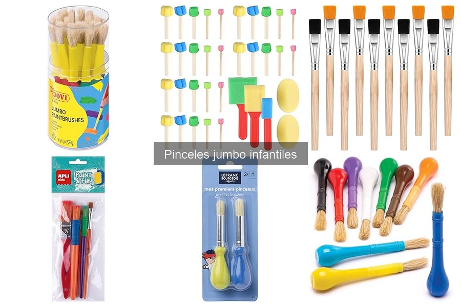 Problemas comunes al usar pinceles jumbo con niños