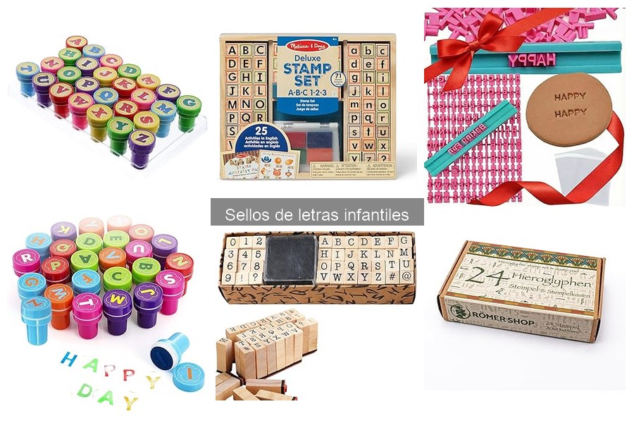 Problemas comunes al usar sellos de letras infantiles