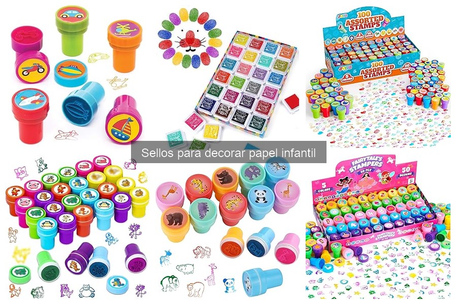 Problemas comunes al usar sellos en manualidades infantiles