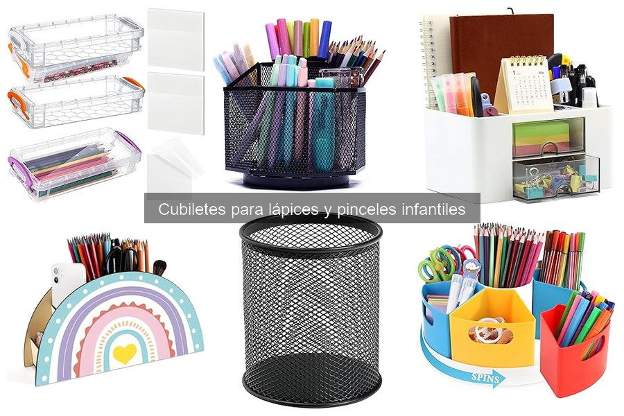 Problemas comunes con cubiletes para lápices y pinceles: soluciones