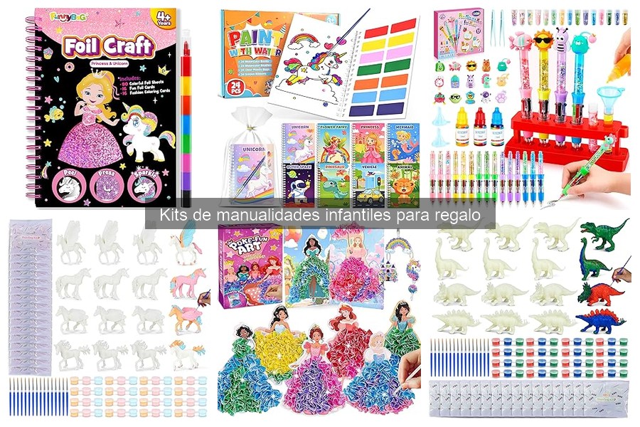 Problemas comunes con kits de manualidades infantiles y soluciones