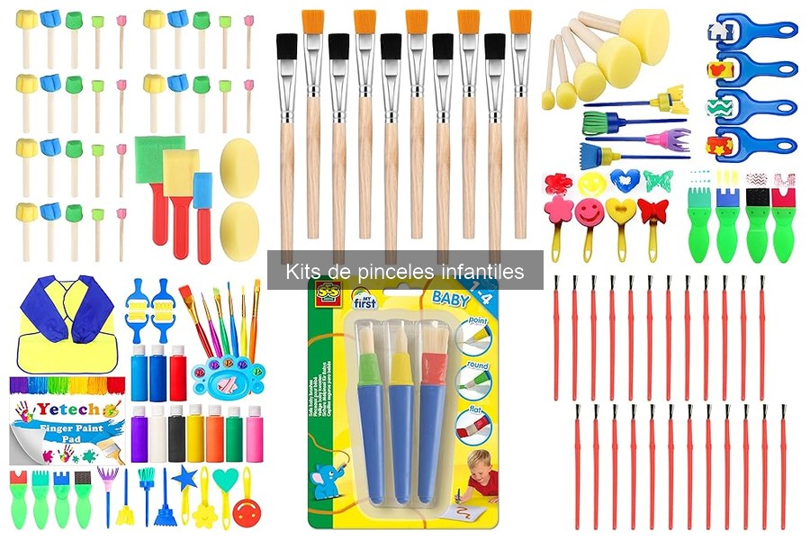 Problemas comunes con kits de pinceles infantiles y soluciones