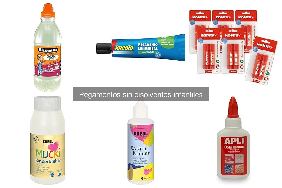 Problemas Comunes con Pegamentos Sin Disolventes para Niños