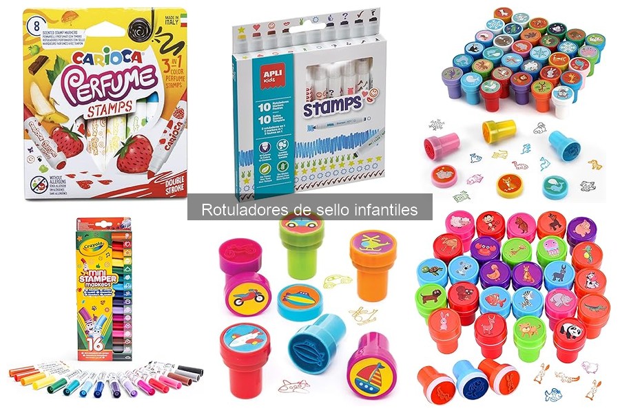 Problemas comunes con rotuladores de sello infantiles
