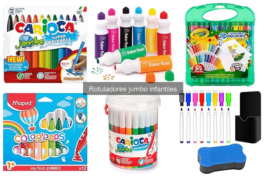 Problemas comunes con rotuladores jumbo infantiles y soluciones