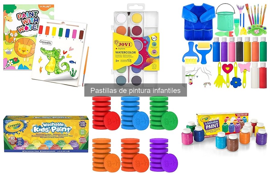 Proyectos de Manualidades Fáciles con Pastillas de Pintura