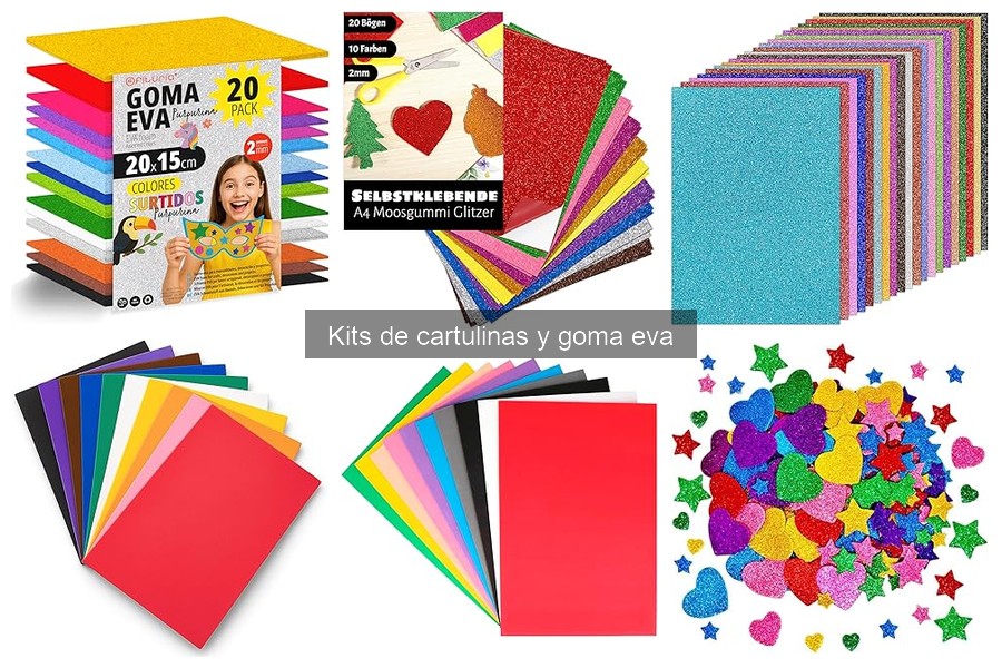 Proyectos Reutilizables con Cartulinas y Goma Eva