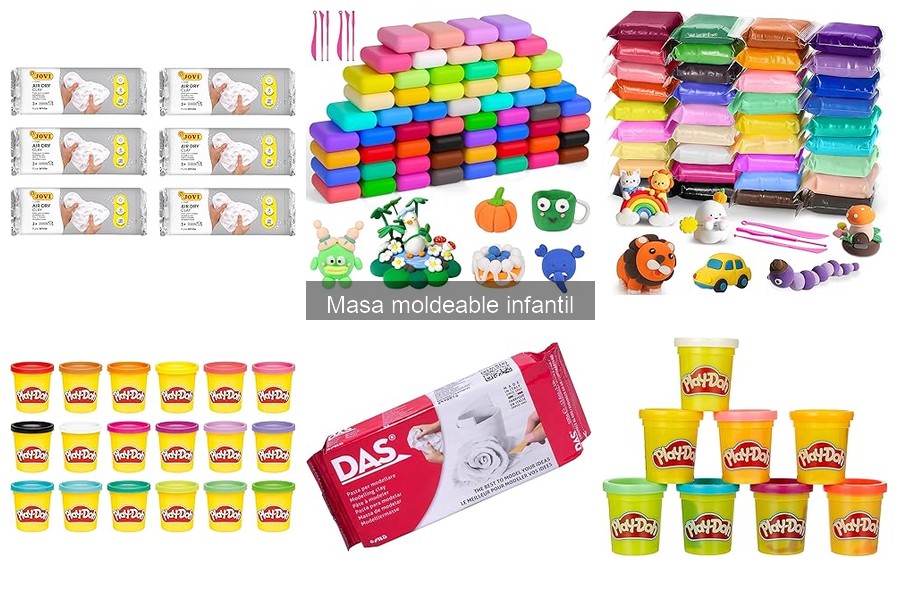 ¿Qué es la masa moldeable infantil? Beneficios y características