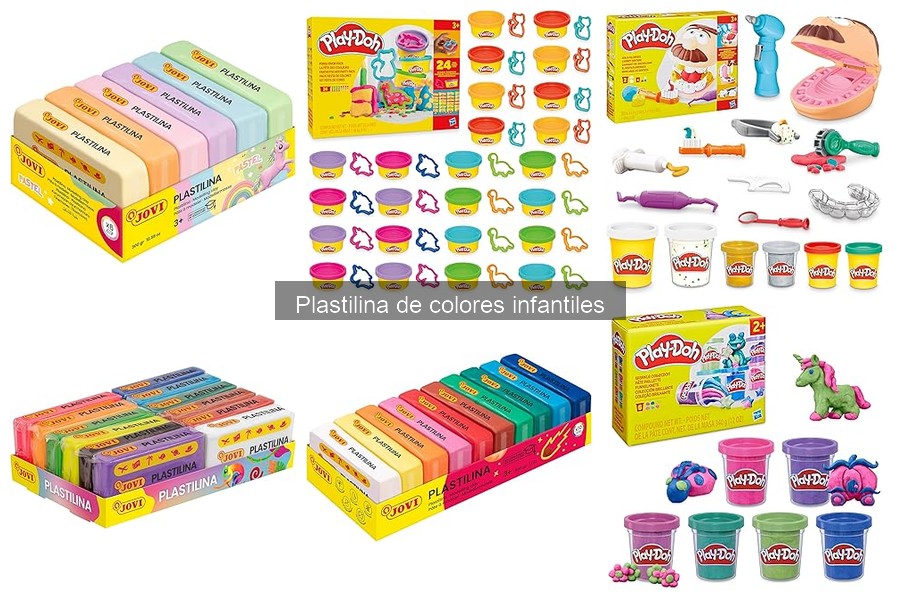 ¿Qué es la plastilina de colores infantiles? Guía básica