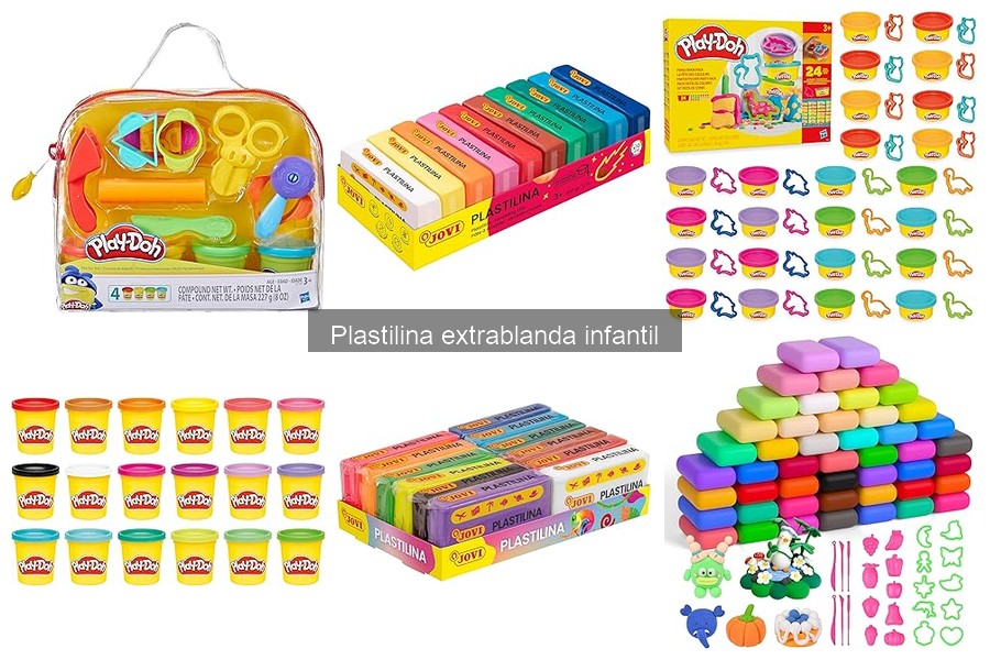 Qué es la plastilina extrablanda infantil: beneficios y más