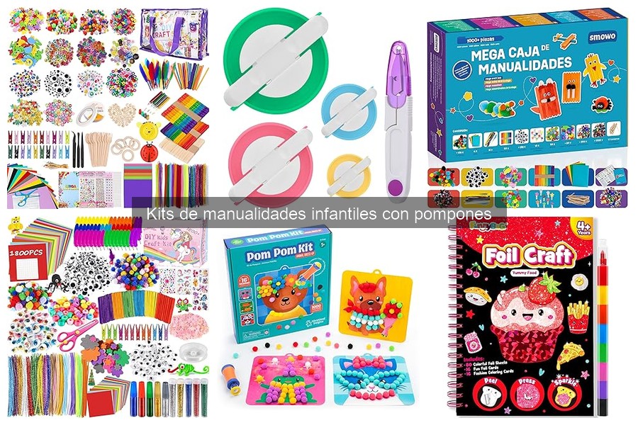 ¿Qué hacer si faltan piezas en un kit de manualidades con pompones?