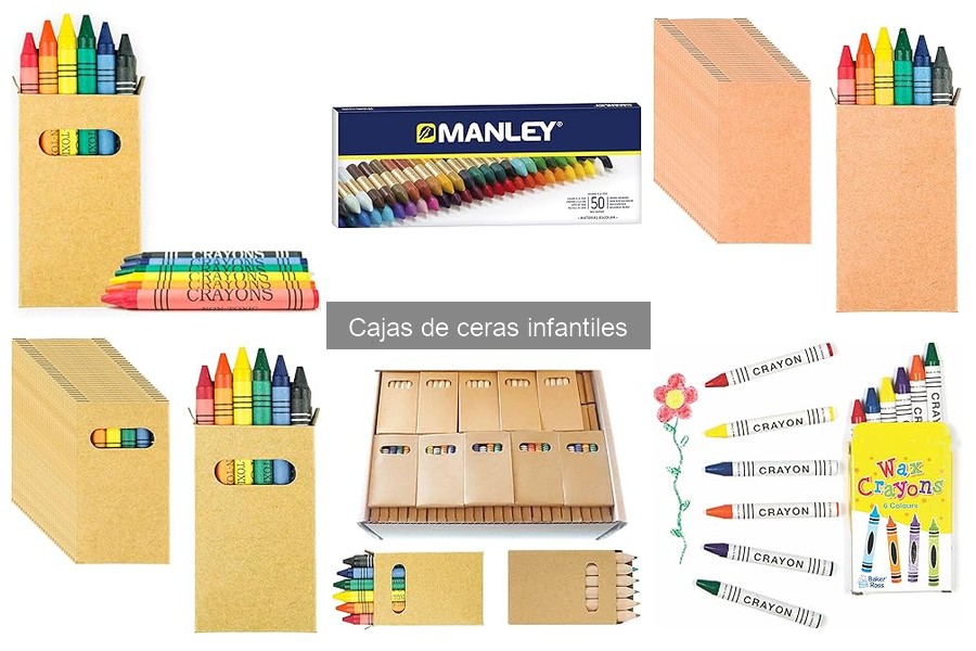 ¿Qué Son las Cajas de Ceras Infantiles? Beneficios y Características