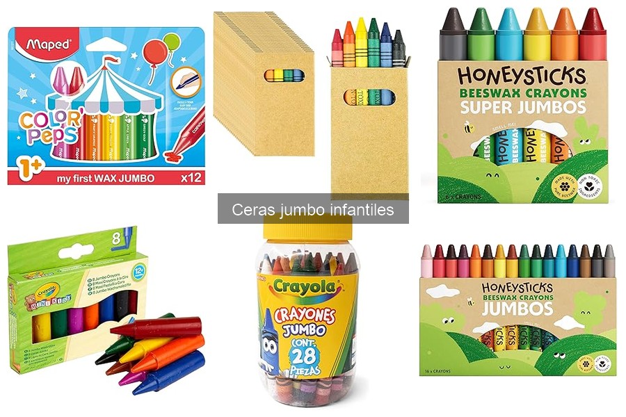¿Qué son las ceras jumbo infantiles? Beneficios y características
