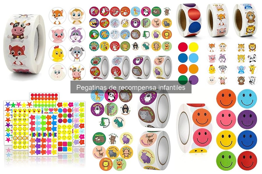 ¿Qué son las pegatinas de recompensa infantiles?