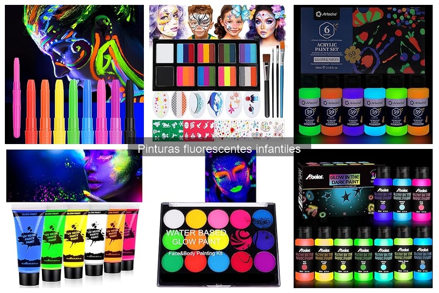 ¿Qué son las pinturas fluorescentes infantiles? Guía útil